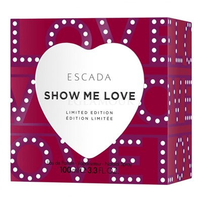 Escada Show Me Love edt for women 100 ml