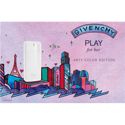 Женские духи   Givenchy Play for her Arty color edition 75 ml