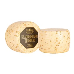 Беловежский трюфель сыр Пажитником-Грецкий орех 45% Цилиндр (1,2кг) Белоруссия Цена за 1 кг 855 руб