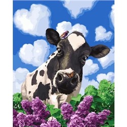 Картина по номерам "Корова" 50х40см (Корова)