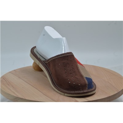 042-35  Обувь домашняя (Тапочки замшевые) размер 35