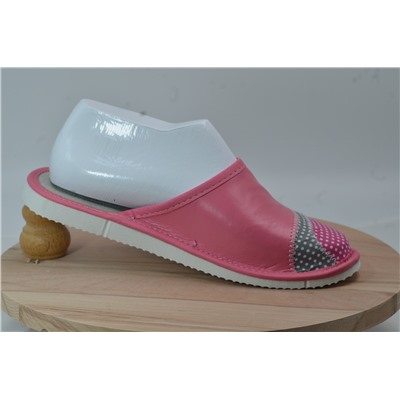 012-35  Обувь домашняя (Тапочки кожаные) размер 35