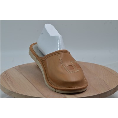 041-1-36  Обувь домашняя (Тапочки кожаные) размер 36