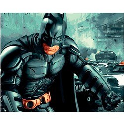 Картина по номерам Бэтмен 50х40см (Бэтмен)