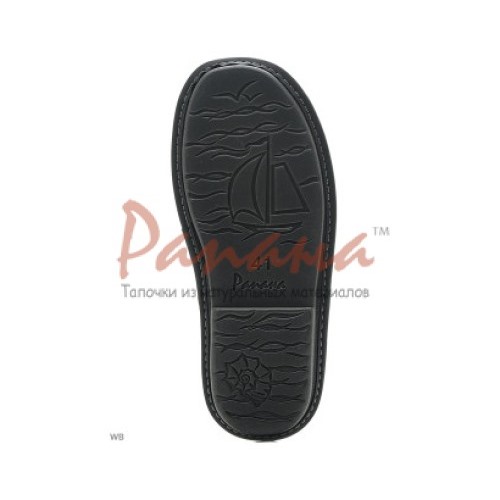 Домашняя обувь мужская вельвет черный 713004 Размер 44 - 2 пары