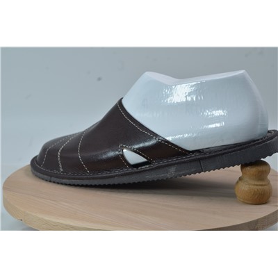 070-42  Обувь домашняя (Тапочки кожаные) размер 42