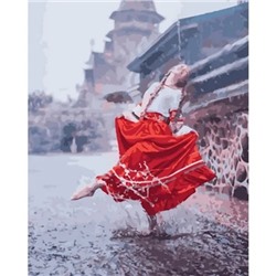 Картина по номерам "Танец под дождем" 50х40см (Танец под дождем)