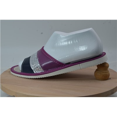 036-36  Обувь домашняя (Тапочки кожаные) размер 36