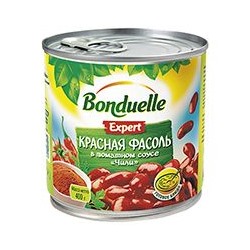 Красная фасоль в томатном соусе "Чили", 0,425 мл