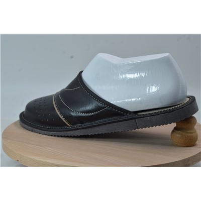 071-40  Обувь домашняя (Тапочки кожаные) размер 40