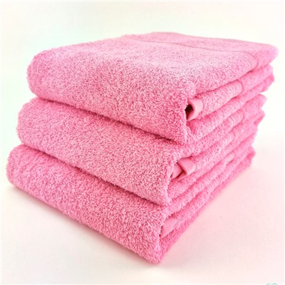 Полотенце махровое Светло-розовое