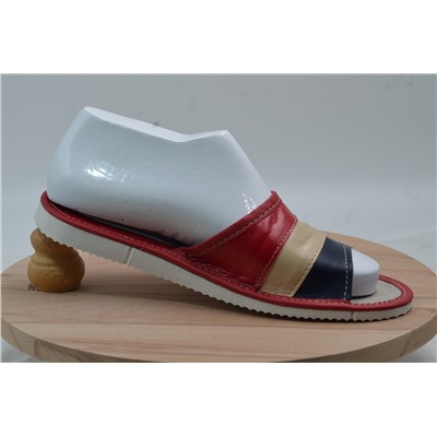 015-39  Обувь домашняя (Тапочки кожаные) размер 39