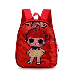 Рюкзак детский Лол, арт Р91, цвет: красный
