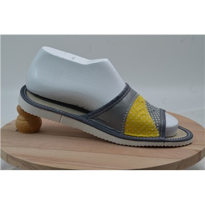 009-37  Обувь домашняя (Тапочки кожаные) размер 37