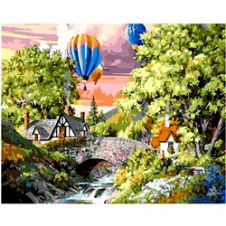 Картина по номерам Воздушные шары 40х50 GX 37885 (Воздушные шары)