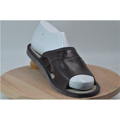 068-45  Обувь домашняя (Тапочки кожаные) размер 45