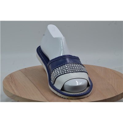 035-35  Обувь домашняя (Тапочки кожаные) размер 35