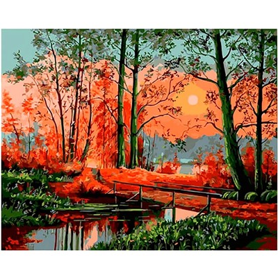Картина по номерам Осенний пейзаж 40х50 GX 38652 (Осенний пейзаж)