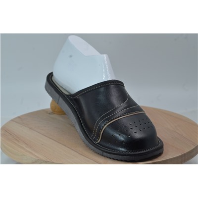 071-40  Обувь домашняя (Тапочки кожаные) размер 40