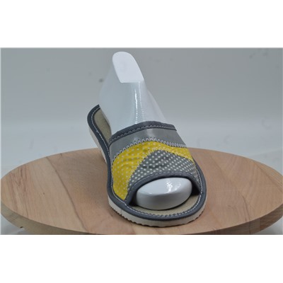009-41  Обувь домашняя (Тапочки кожаные) размер 41