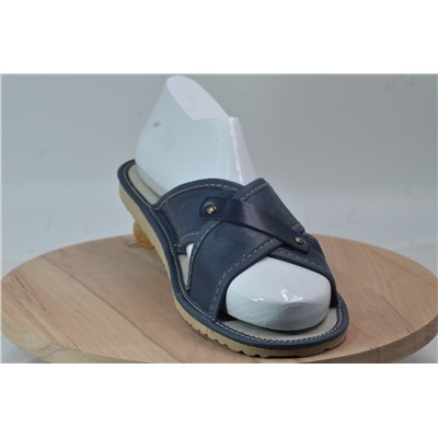 064-45 Обувь домашняя (Тапочки кожаные) размер 45