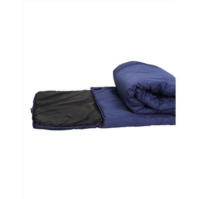 Спальный мешок-одеяло с подголовником цв.Синий